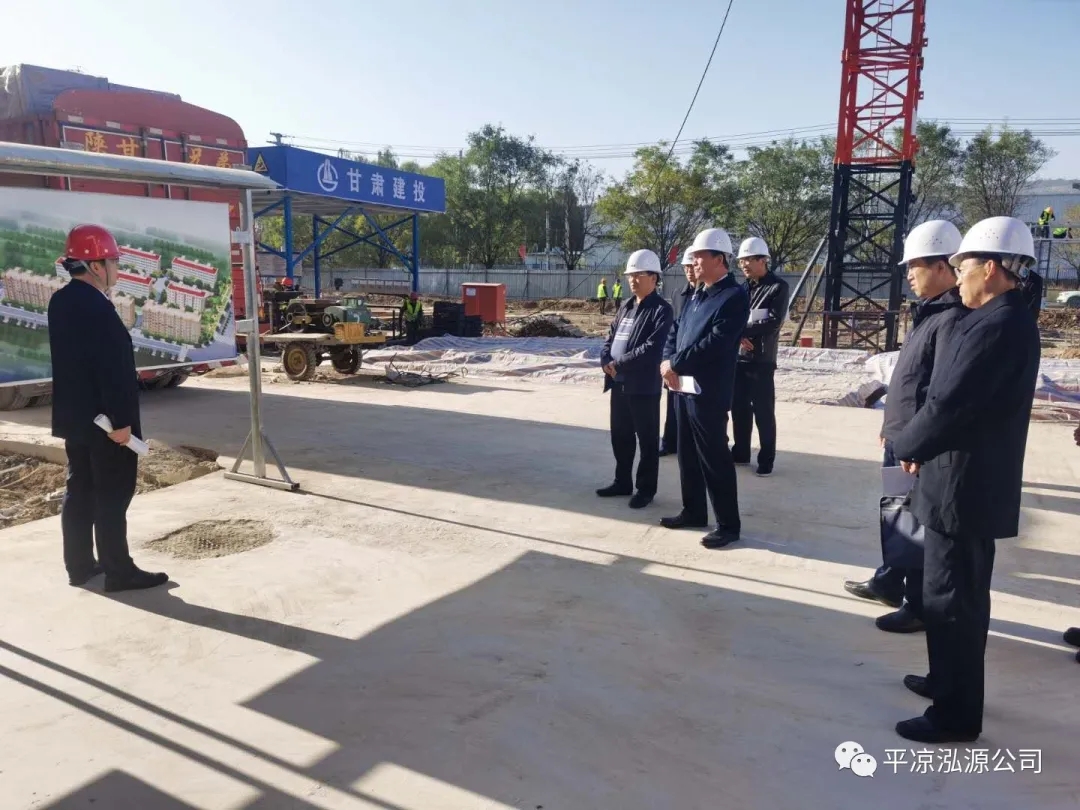 市委辦公室、市政府國資委督查泓源公司工作(圖2)